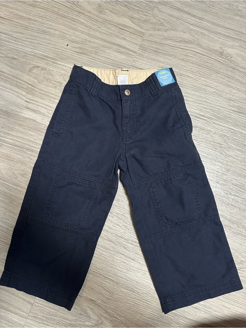 Gymboree Navy Straight-Leg Cargo Pants